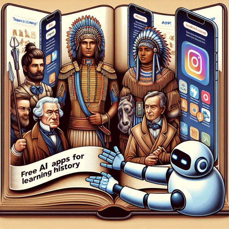 free AI apps to learn history quickly