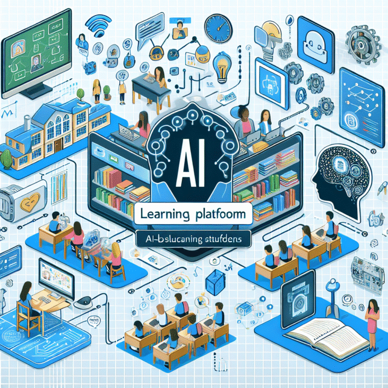 AI-based learning platforms for high school