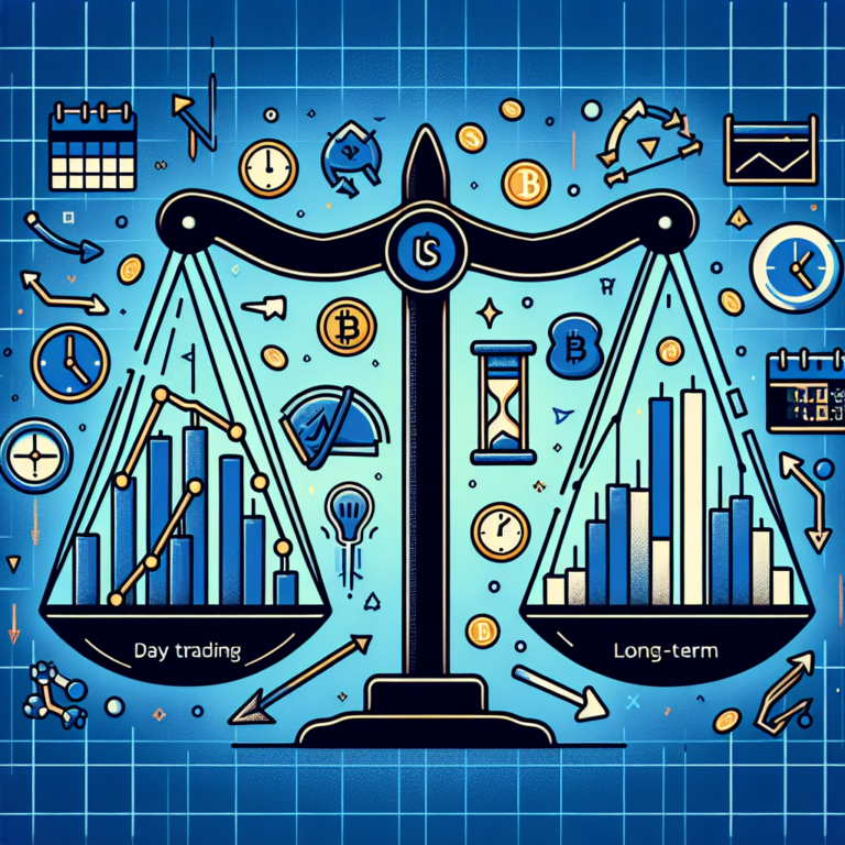 day trading vs long-term crypto trading