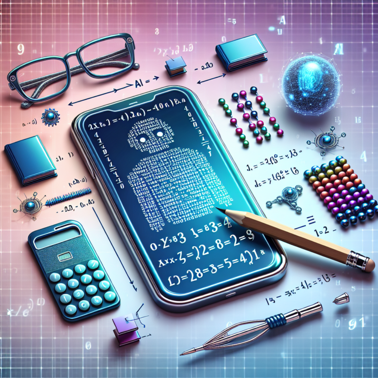 AI apps for learning advanced math